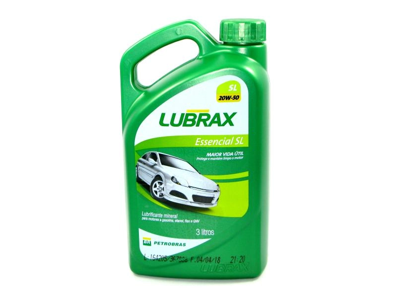 ÓLEO LUBRIFICANTE 20W50 ESSENCIAL MINERAL SL - SAE 20W50