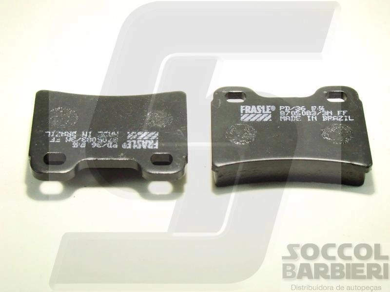 PASTILHA FREIO RODA TRASEIRA VW GOL 94/02 PARATI 96/12 FORD ESCORT 92/96 VERONA 93/96
