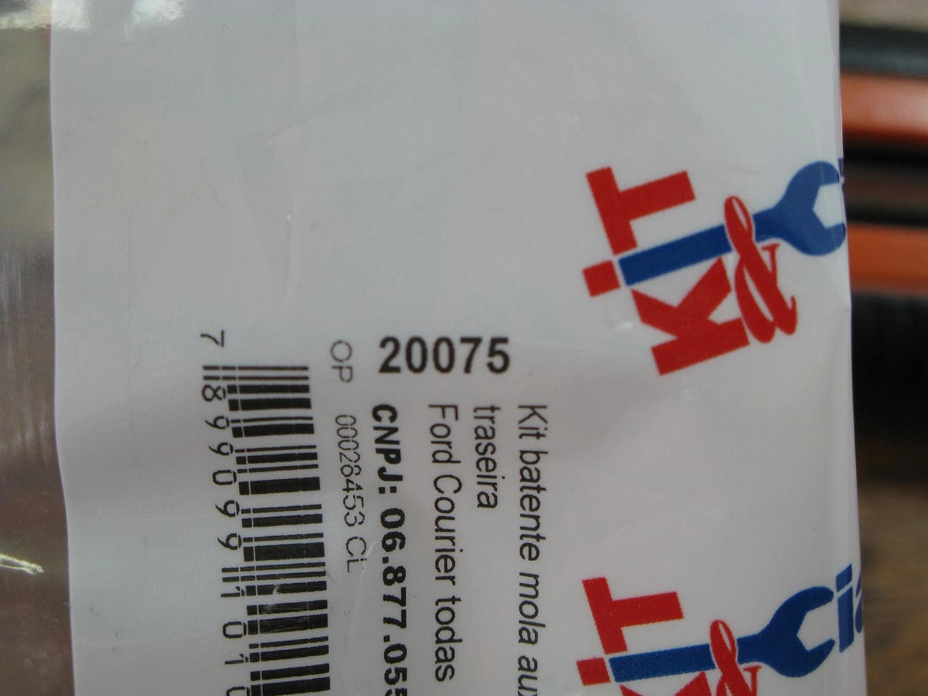KIT AMORTECEDOR SUSPENSÃO TRASEIRA BATENTE TRASEIRO FORD COURIER