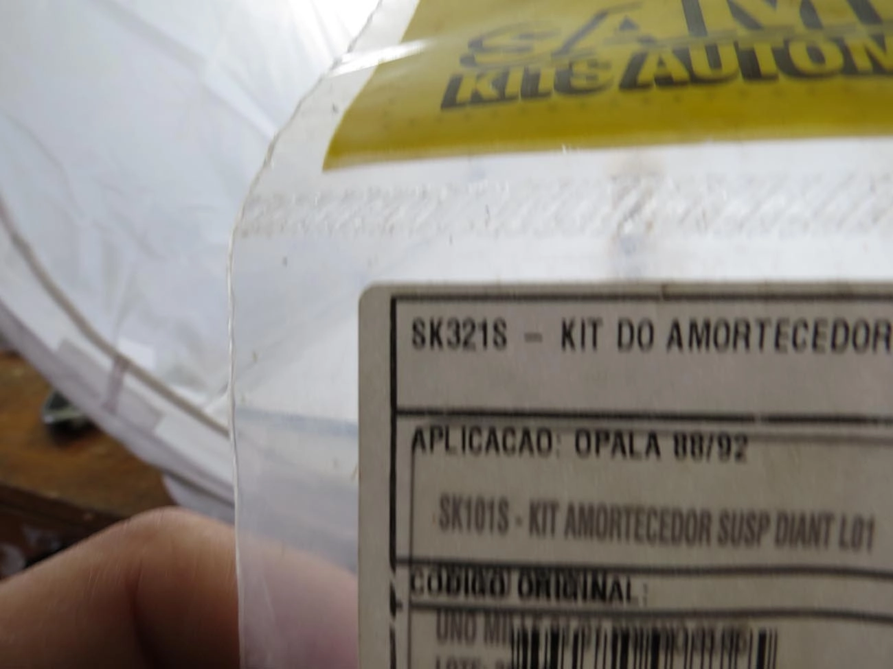 BATENTE AMORTECEDOR TRASEIRO GM OPALA 88/92 - SUSPENSÃO TRASEIRA