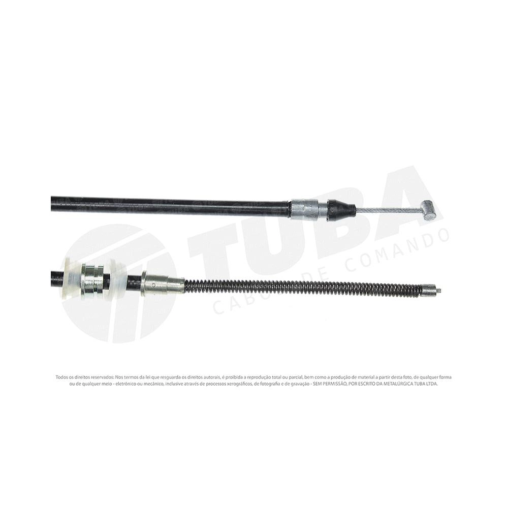 CABO DE FREIO TRASEIRO DIREITO FIAT UNO MILLE FIRE 06/08 - MILLE ECONOMY 09/ - MILLE WAY 04/