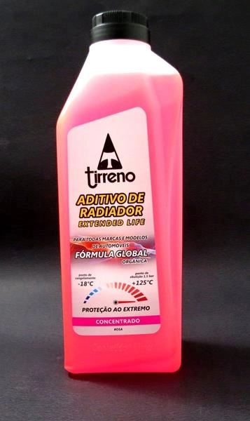 ADITIVO CONCENTRADO ROSA FORMULA GLOBAL TIRRENO 1 LITRO CAIXA CONTÉM 12 UNIDADES