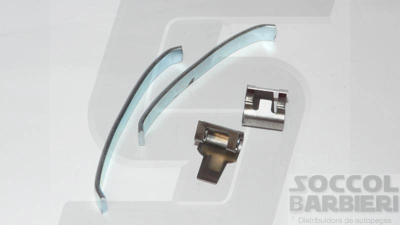 KIT REPARO MOLAS PARCIAL FREIO A DISCO DIANTEIRO DOIS LADOS PASTILHA F-100/F-1000/F-2000 GM A/C/D-10/20
