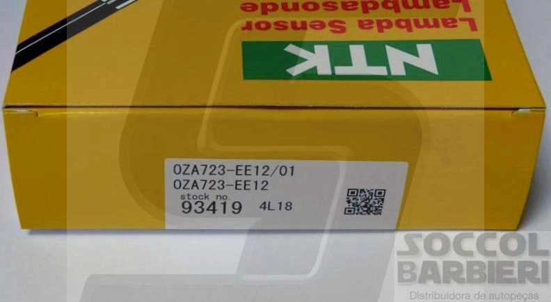 SONDA LAMBDA PRÉ CATALISADOR PÓS BICOMBUSTÍVEL GNV RENAULT LOGAN/SANDERO 1.0/1.6 8/16V 2007/