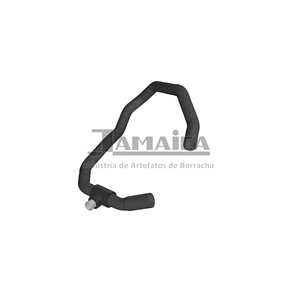 MANGUEIRA RAMIFICADA INFERIOR DO RADIADOR FORD KA 1997/1999  MOTOR ENDURA