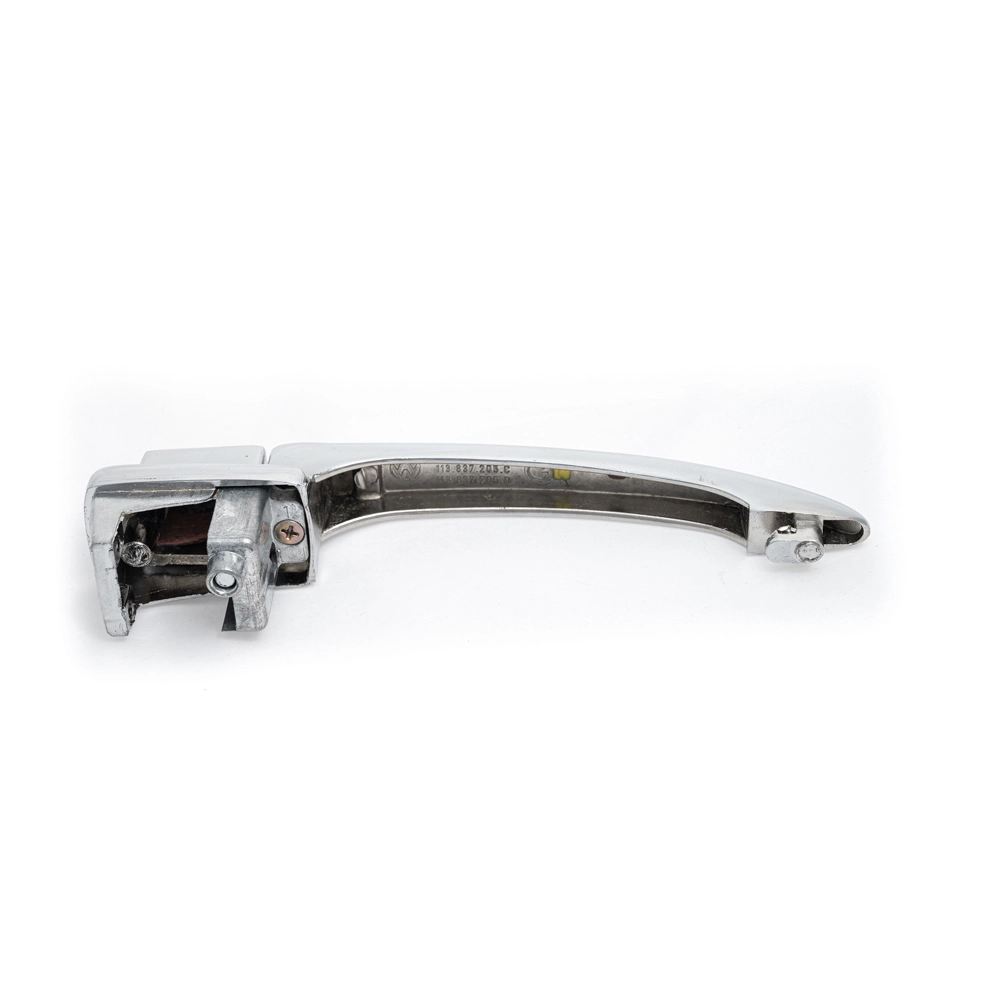 MACANETA EXTERNA PORTA DIREITA VW FUSCA /77 - CROMADA SEM CHAVE