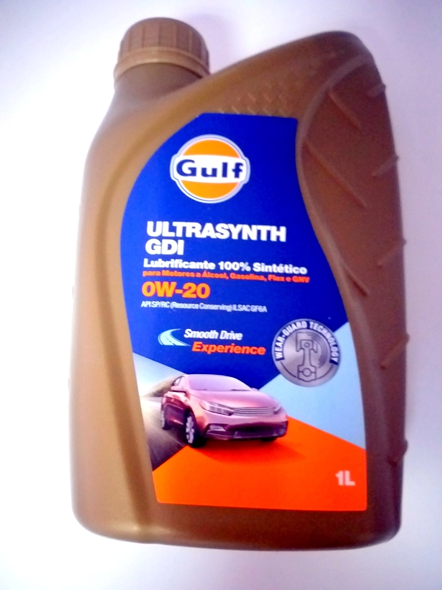 OLEO SINTETICO PARA MOTOR GULF 0W20 API SP ULTRASYNTH GDI ILSAC GF-6A S 1 LT