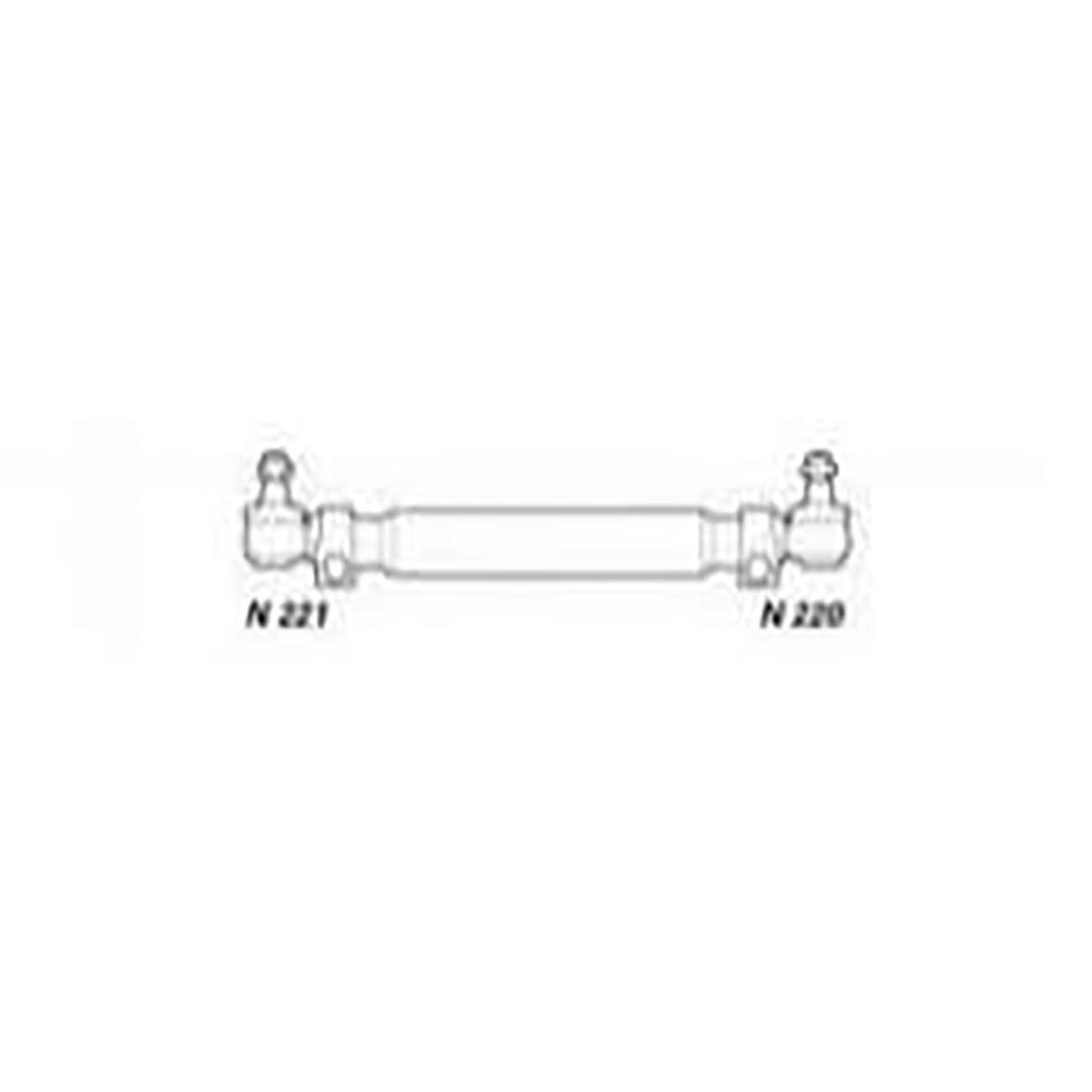 BARRA LIGAÇÃO 1694MM FORD CARGO 14/15/16/17/22/23/24/26/35/40 TON VW 14.140/150200/220 16.170/210/