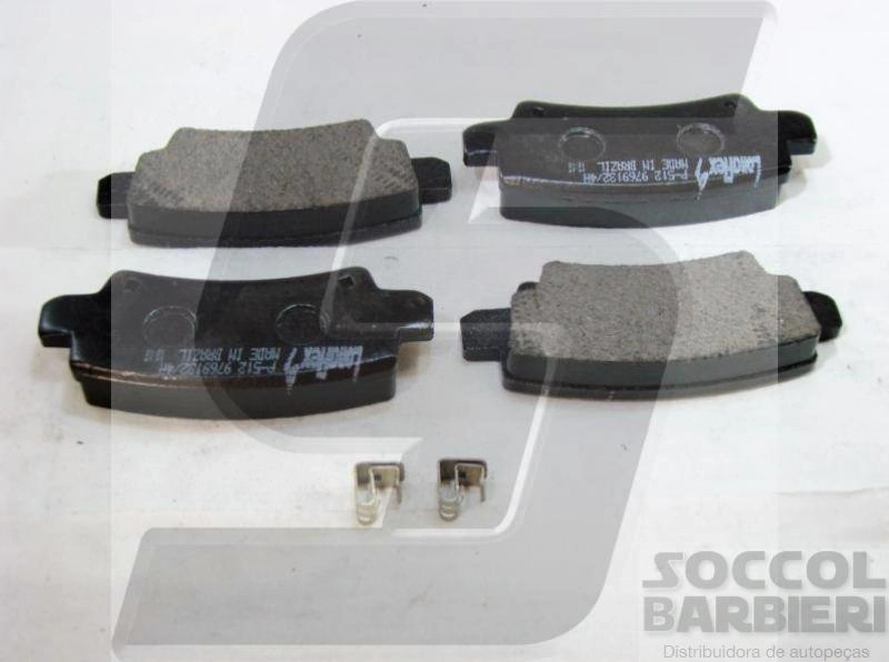 PASTILHA DE FREIO TRASEIRA TOYOTA COROLLA XEI 2002/2008 - NEW XLI 2008/2013
