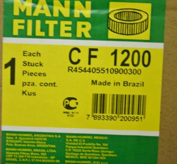 ELEMENTO FILTRO AR AGRALE/MB/FORD/MWM/KOMATSU/MF/VW - INTERNO