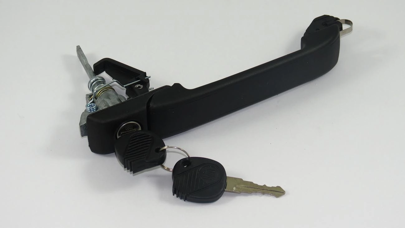 MACANETA EXTERNA VW GOL/PARATI 95/ GII 2 PORTAS - MECANICA C/CHAVE PERFIL MAXION