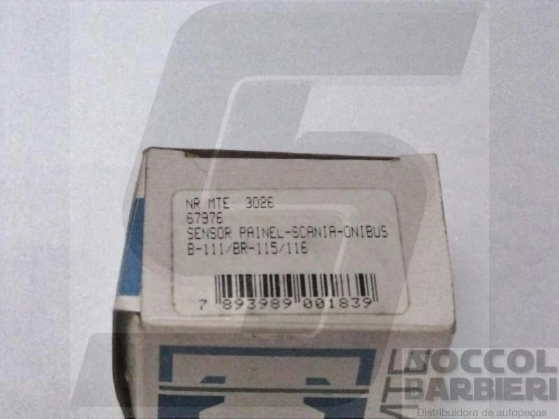 SENSOR TEMPERATURA SCANIA B-111/BR-115/116