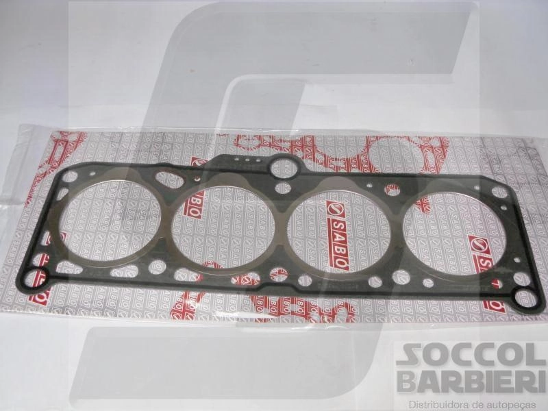 JUNTA CABEÇOTE FIBRA 3 FUROS CABECOTE VW KOMBI DIESEL