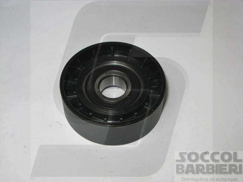 POLIA TENSOR CORREIA ALTERNADOR/TENSIONADOR AUXILIAR ACESSÓRIOS MOTOR 17X65X23MM FIAT PALIO/SIENA/STRADA/DOBLO FIRE/EVO 8/16V COM AR DIREÇÃO HIDRÁULICA