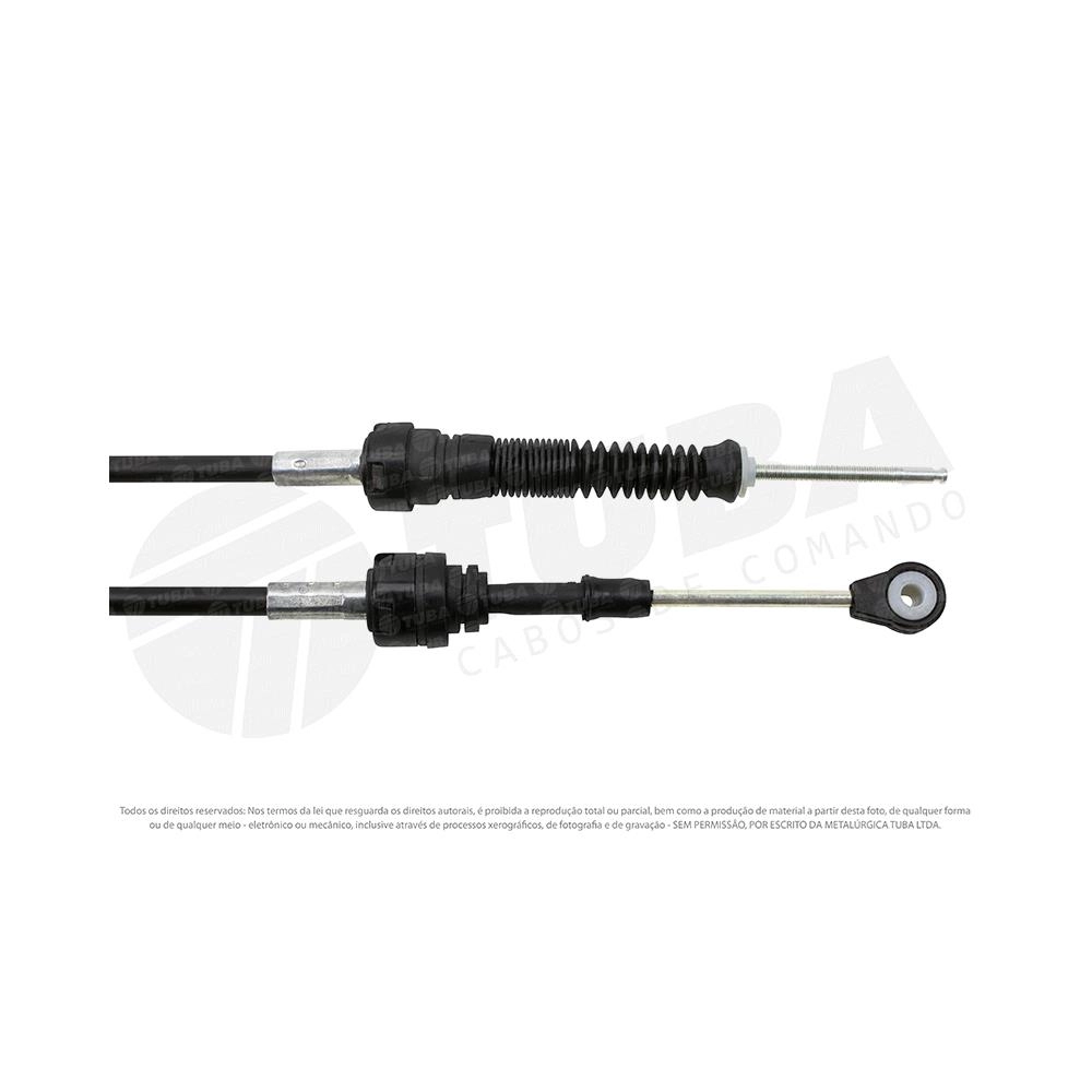 CABO CÂMBIO ENGATE VW GOL GV 2008/ - GVI 2013/ - VOYAGE 2008/ - 1224MM - CABO ENGATE DAS MARCHAS