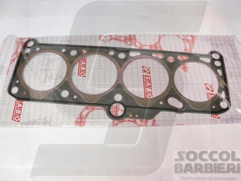 JUNTA CABEÇOTE FIBRA 2 FUROS VW KOMBI DIESEL