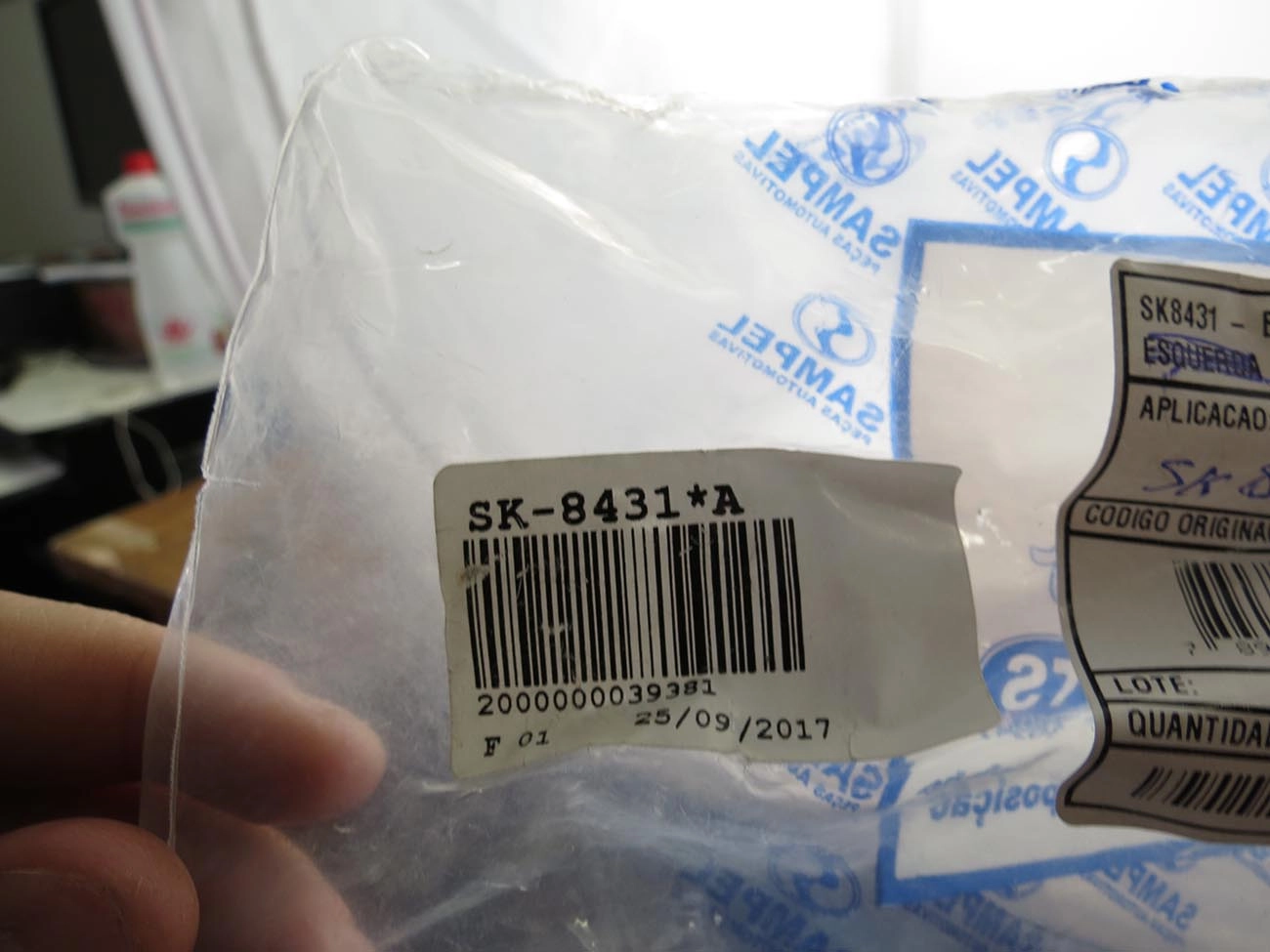 BIELETA DIANTEIRA ESQUERDA TOYOTA HILUX 02/15 - SW4 05/15