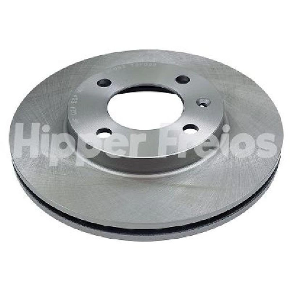 DISCO FREIO DIANTEIRO VENTILADO 239MM 4 FUROS VW GOL/PARATI 95/ SANTANA 90/94 GTI SAVEIRO 97/