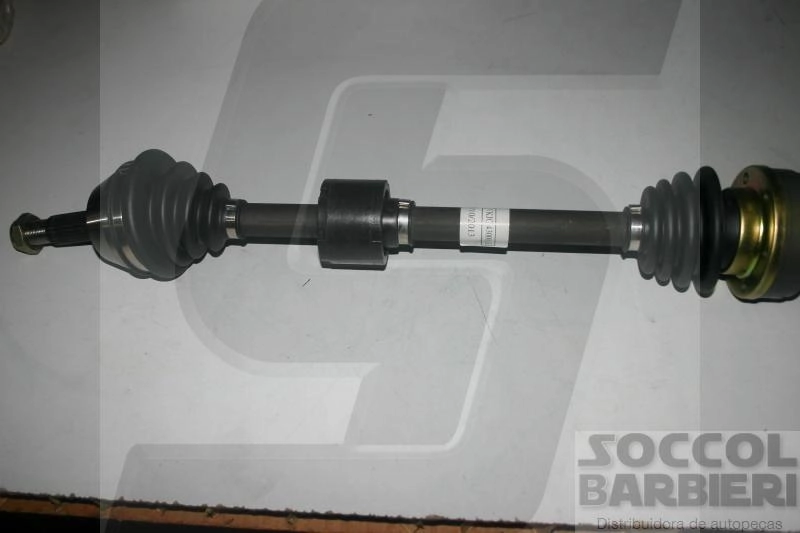 SEMI-EIXO HOMOCINÉTICO DIANTEIRO LADO DIREITO COMPLETO SEM ABS VW GOL/PARATI 1.0 MI 8/16V 97/ 28/22 ESTRIAS 603MM
