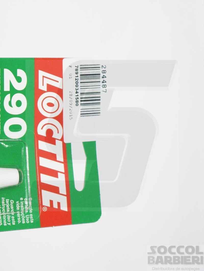 TRAVA ROSCA LOCTITE 290 10 GRAMAS