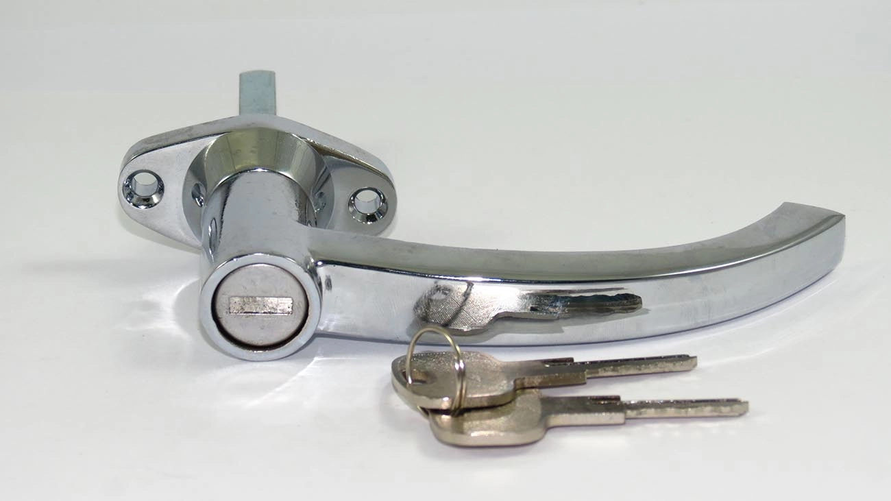 MACANETA EXTERNA TOYOTA BANDEIRANTE /82 - DIANTEIRA CROMADA