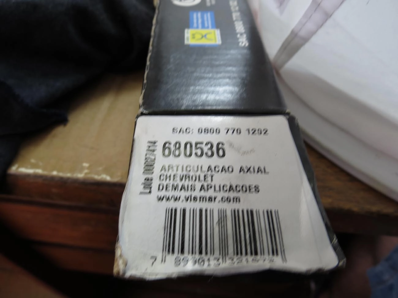 ARTICULAÇÃO/BARRA AXIAL DIREÇÃO HIDRÁULICA GM OMEGA 2007/2012