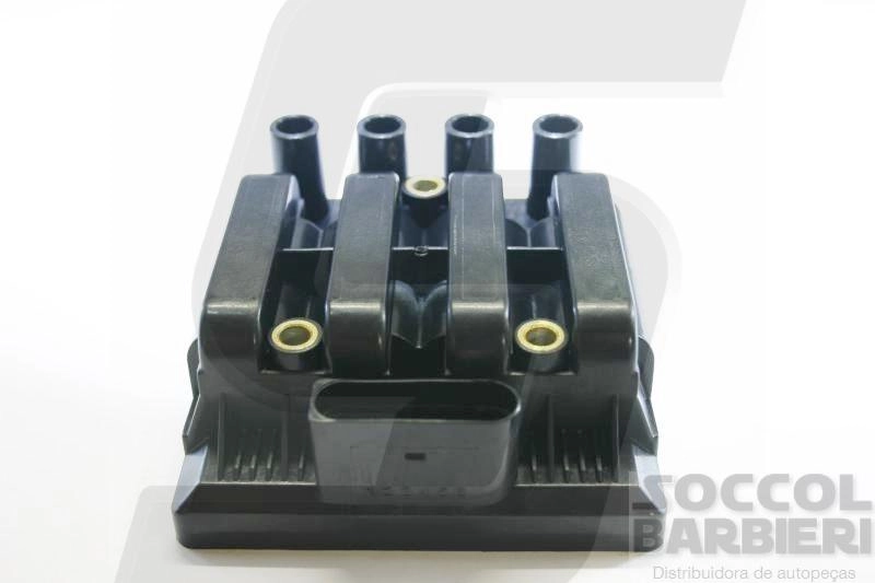 BOBINA DE IGNIÇÃO VW NOVO GOL/VOYAGE/FOX 1.0 08/12 - BORA/JETTA 2.0 10/ - GOLF/POLO 2.0 08/12 - 4X1