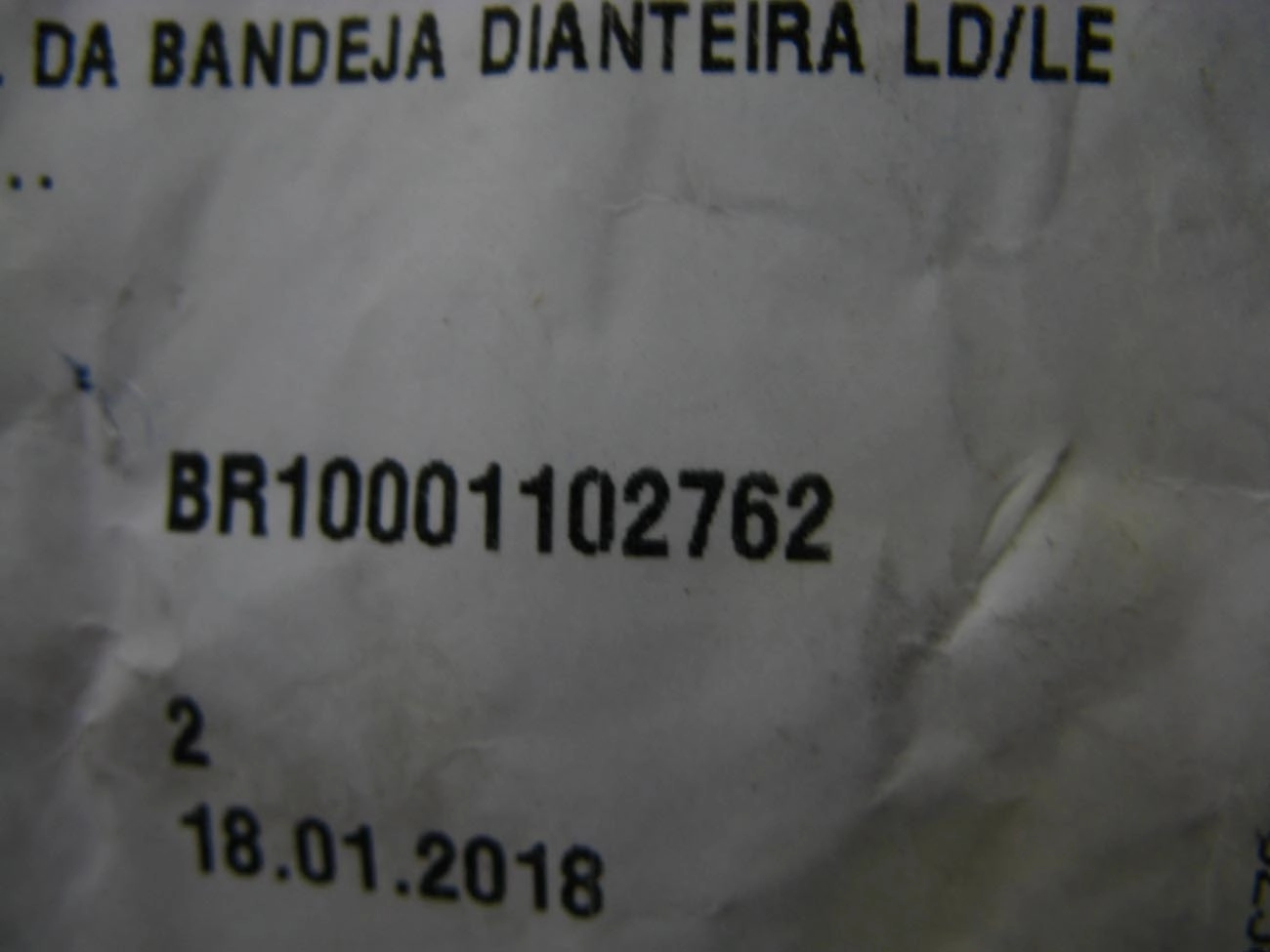 BUCHA CENTRAL DA BANDEJA PEUGEOT 206 2001/2009 207 2009/2015 - SUSPENSÃO DIANTEIRA