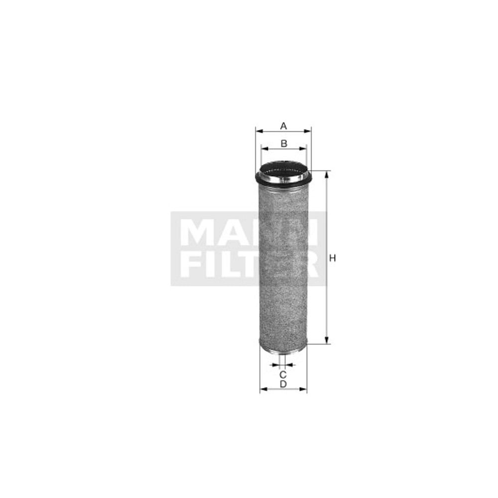 FILTRO SEGURANÇA AR INTERNO ELEMENTO AGRALE/FORD/MB/TOYOTA/MF/VW/SCANIA