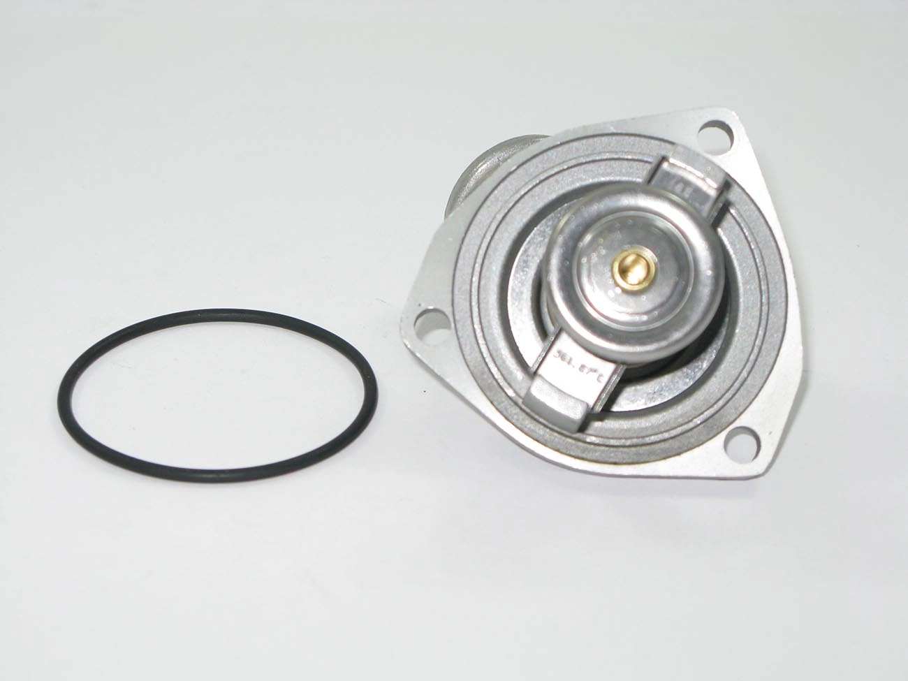 VÁLVULA TERMOSTÁTICA COM FLANGE ALUMÍNIO GM S-10/BLAZER 2.2/2.4 1995/