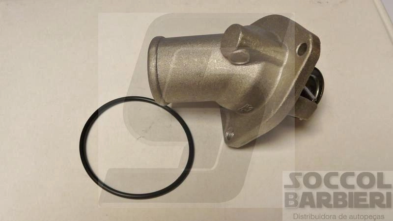 VÁLVULA TERMOSTÁTICA COM FLANGE GM MONZA/KADETT/IPANEMA 07.86/91 - ALCOOL/GASOLINA