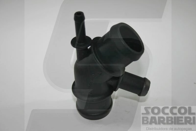 CONEXAO MANGUEIRA TRASEIRA SUPERIOR RADIADOR VW GOLF/BORA/NEW BEETLE - AUDI A3 - 4 SAIDAS