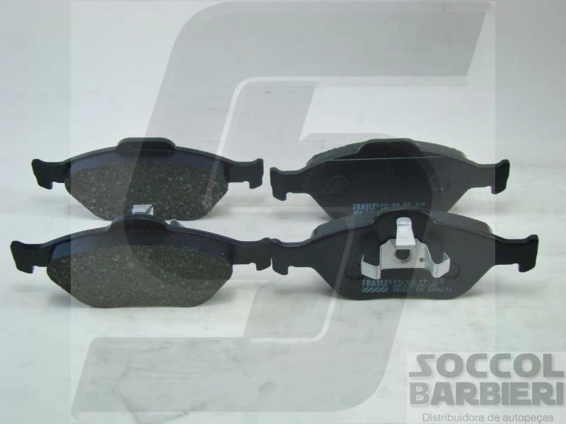 PASTILHA FREIO RODA DIANTEIRA FORD ECOSPORT 4X2 03/ NOVO FIESTA COM ABS 1.0/1.4 09/ 1.6 09/10