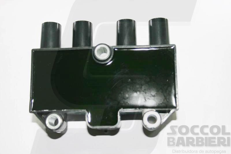 BOBINA IGNIÇÃO CONECTOR 3 PINOS SISTEMA DELPHI GM CELTA/NOVO CORSA/MONTANA/MERIVA FIAT1.8 8V TODOS