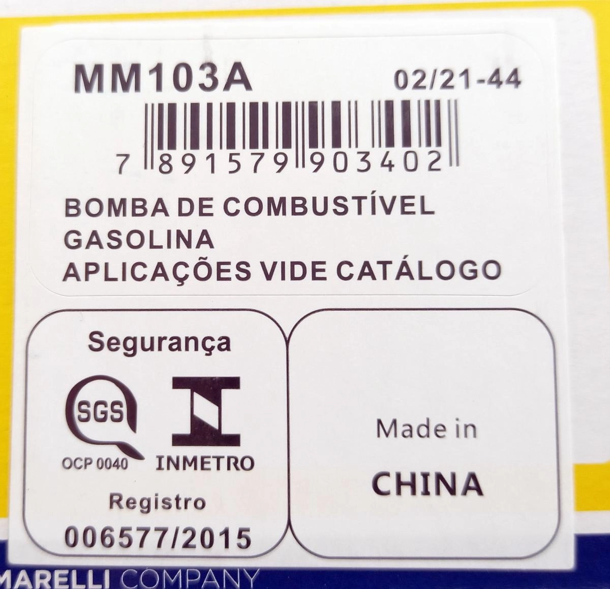 KIT REFIL BOMBA COMBUSTÍVEL ELÉTRICA GASOLINA 3.0 BAR PRESSÃO VW GOL/PARATI/SAVEIRO/KOMBI MPI POLO 02/ FOX 03/