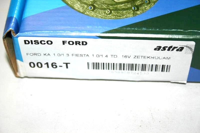 DISCO EMBREAGEM FORD FIESTA/KA 1.0/1.3/1.4 96/ - EXCETO NOVO FIESTA - 190MM