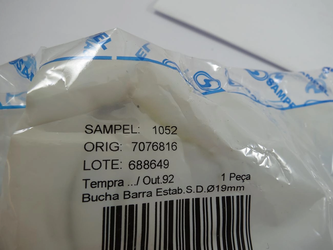 BUCHA ESTABILIZADOR DIANTEIRO FIAT TEMPRA 92/10.92 - FURO 19MM