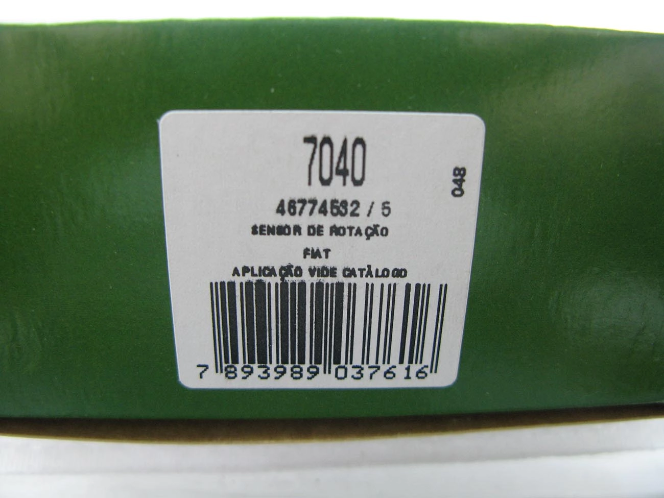 SENSOR ROTACAO FIAT UNO 1.0/1.3 06/13 FIORINO 1.3 02/10 PALIO 1.0 01/13 PALIO/SIENA/STRADA 1.3 03/12