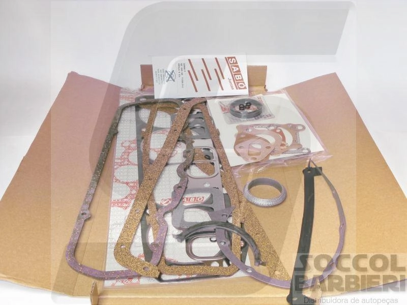 JOGO JUNTAS COMPLETO MOTOR GM OPALA/CARAVAN 4 CIL 151 GASOLINA