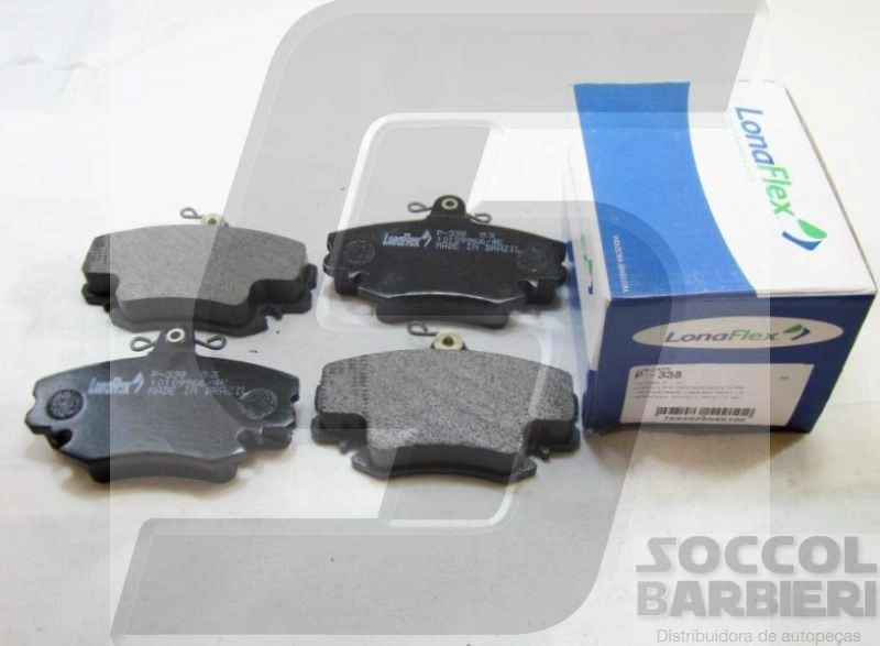 PASTILHA FREIO RODA DIANTEIRA RENAULT CLIO 99/ LOGAN/SANDERO 07/13 SYMBOL 09/ MEGANE/R19/TWINGO