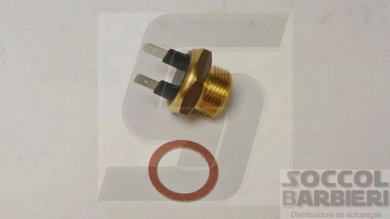 INTERRUPTOR TÉRMICO RADIADOR OPCIONAL PARA ACIONAMENTO VENTILADOR FIAT/FORD/GM/VW GASOLINA/ALCOOL