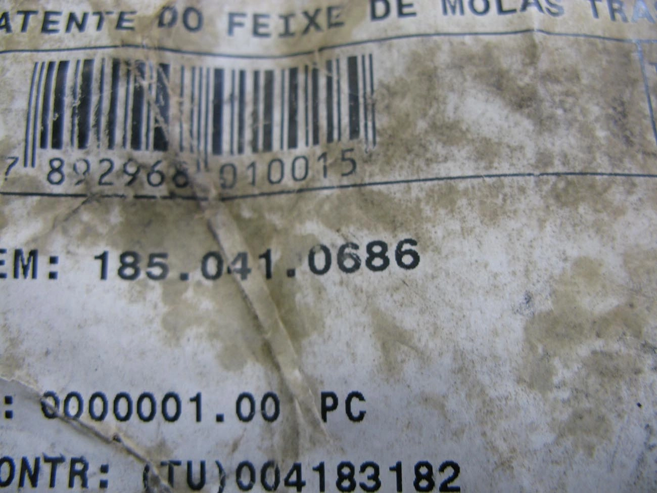 BATENTE SUSPENSAO VW 16.180/16.210 - DIANT/TRAS