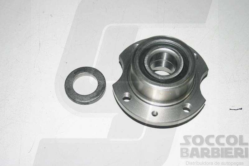 CUBO TRASEIRO COM ROLAMENTO SEM ABS COM RECORTE FIAT PALIO/IDEA 02/ SIENA 01/ STILO 1.8/2.4 02/