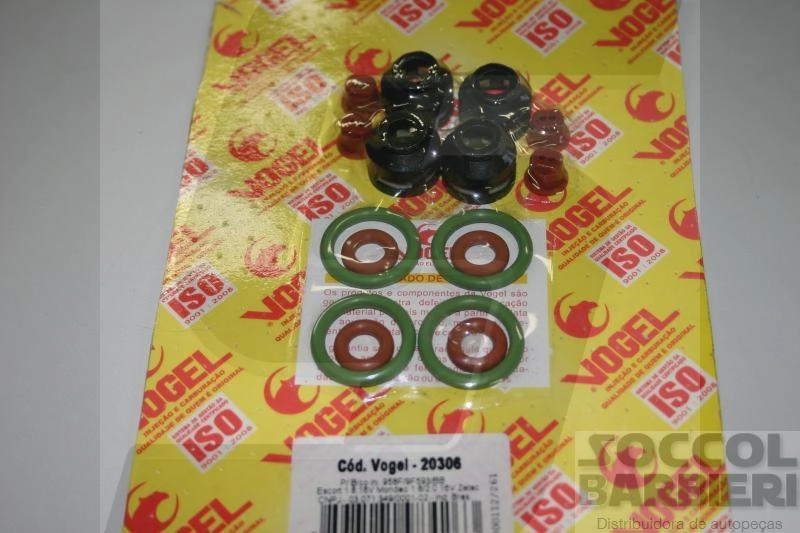 KIT FILTROS/ANEIS BICO INJETOR FORD ESCORT 97/ - MONDEO 95/98 - MPI