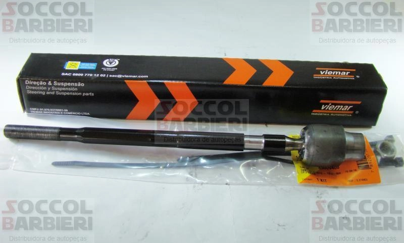 ARTICULAÇÃO/BARRA AXIAL DIREÇÃO MECÂNICA MECANISMO ARGENTINO VW APOLLO 90/92 FORD ESCORT/VERONA 84/92 HOBBY 93/96