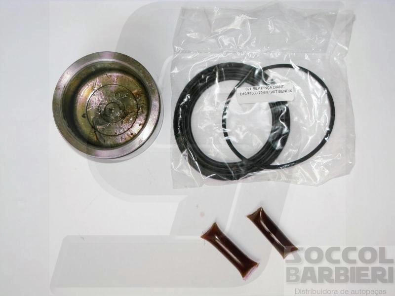 REPARO PINCA DE FREIO COM PISTAO - FORD F-1000 80/92 F-2000 80/87 - GM D-10/20 79/92 - 1 LADO