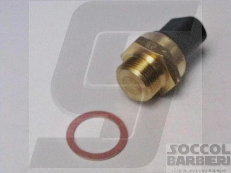 INTERRUPTOR TÉRMICO RADIADOR PARA ACIONAMENTO VENTILADOR FIAT TEMPRA PALIO 1.0/1.5 TIPO SEM AR CONDICIONADO