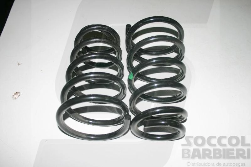 JOGO MOLAS HELICOIDAIS SUSPENSÃO TRASEIRA COM G.N.V MOLA SUSPENSAO FIAT PALIO 96/00 01/ C/ GNV