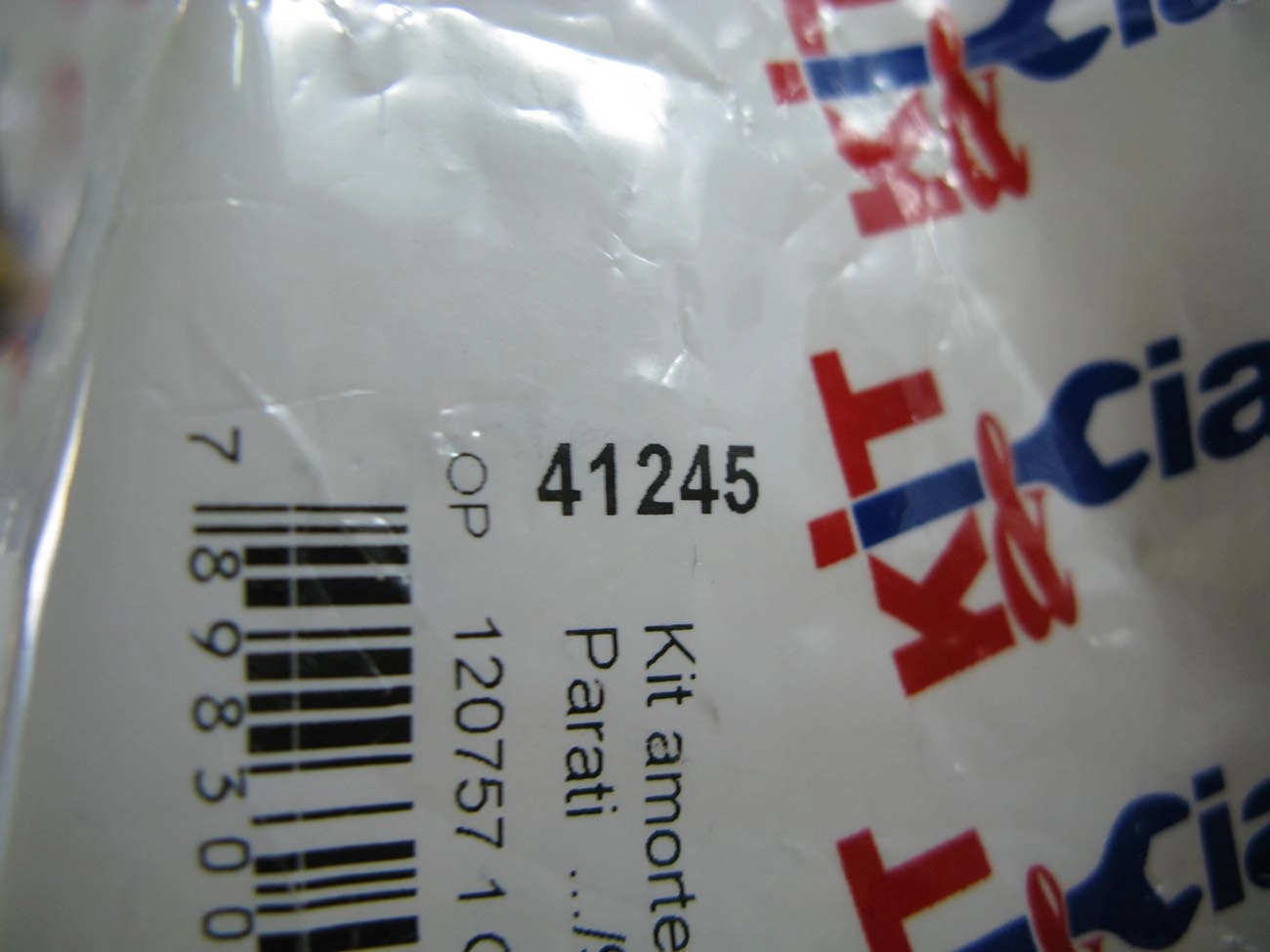 KIT AMORTECEDOR TRASEIRO VW PARATI /95