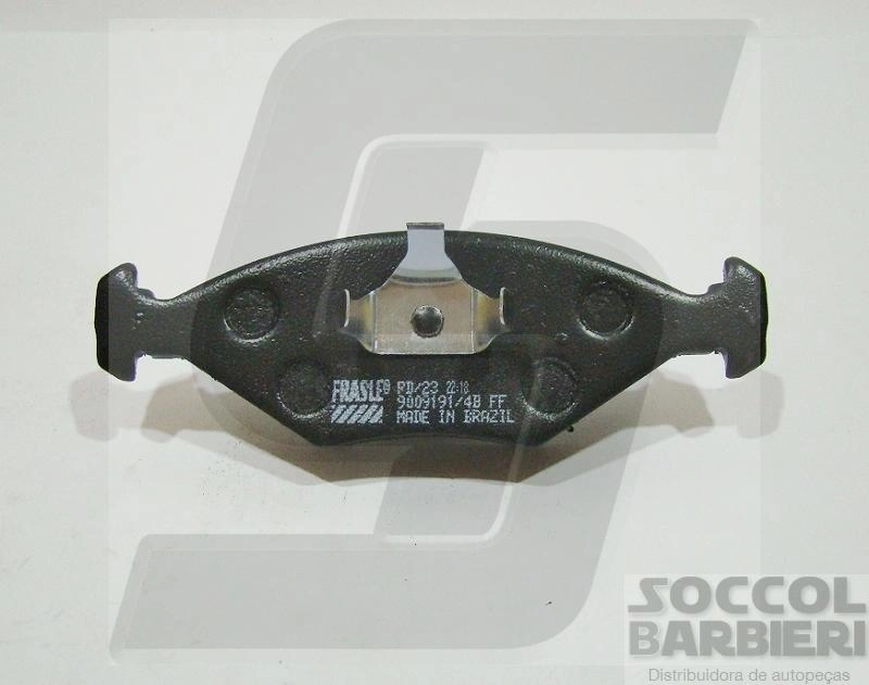 PASTILHA FREIO RODA DIANTEIRA GOL 1.0/1.6 95/00 GOL/VOYAGE/SAVEIRO 1.8 84/ SANTANA /88 SPECIAL